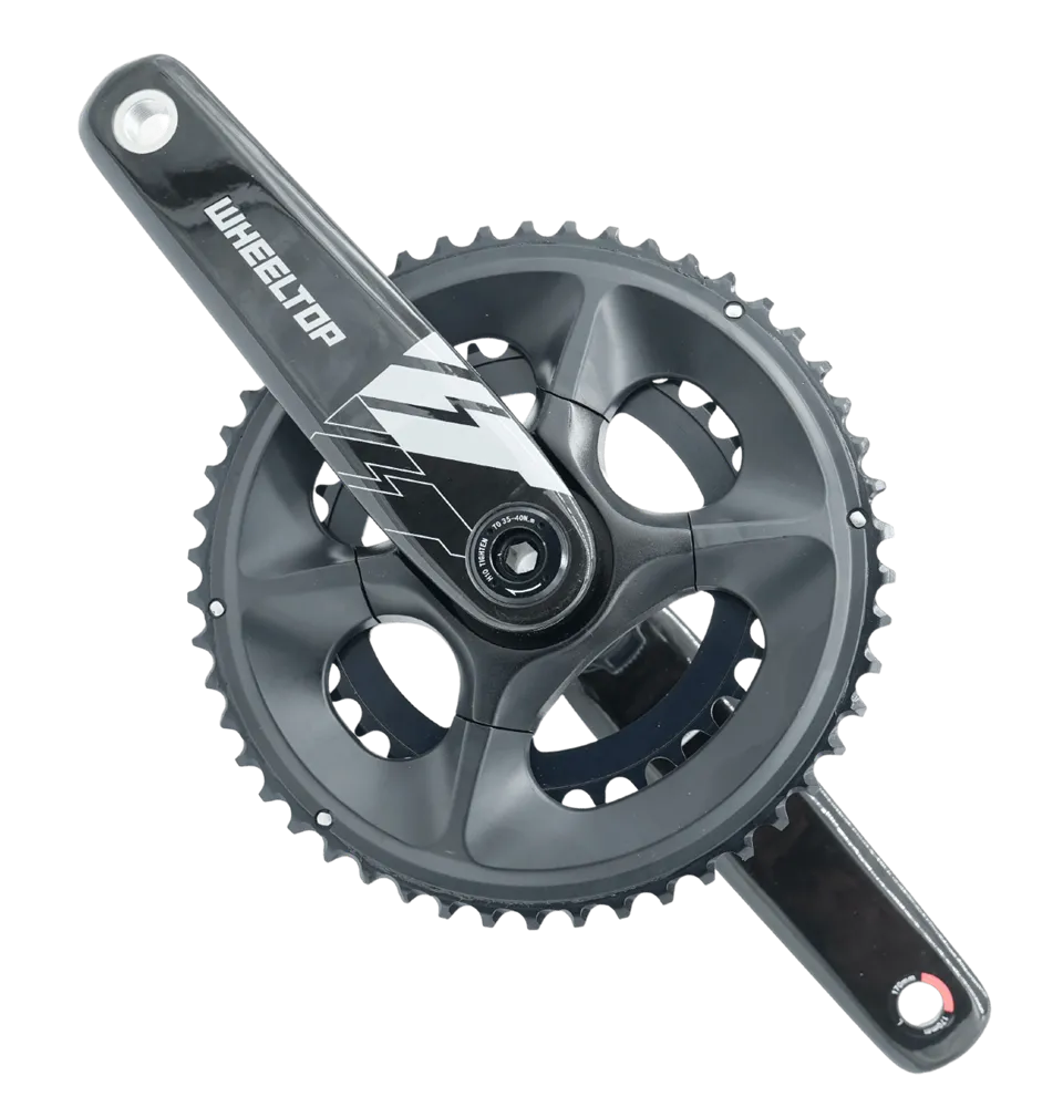 Chine Pédalier en carbone pour vélo de route WheelTop avec plateau DUB
